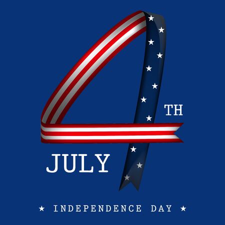Poster of independence day of United States - Vectorのイラスト素材