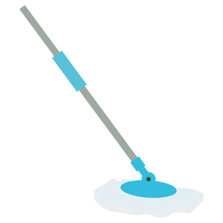 Floor mop icon. Cleaning product icon - Vector