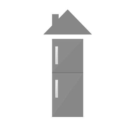 Residential house icon. Home building icon - Vectorのイラスト素材