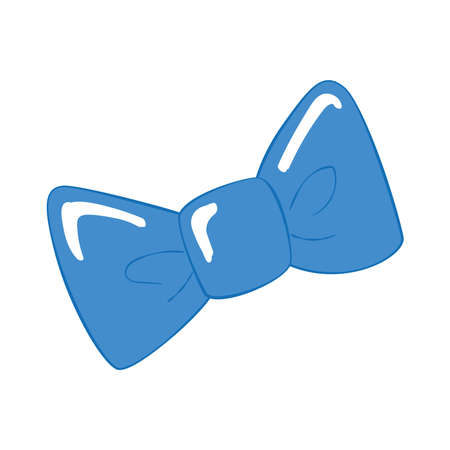 Isolated hipster trendy bowtie sketchのイラスト素材