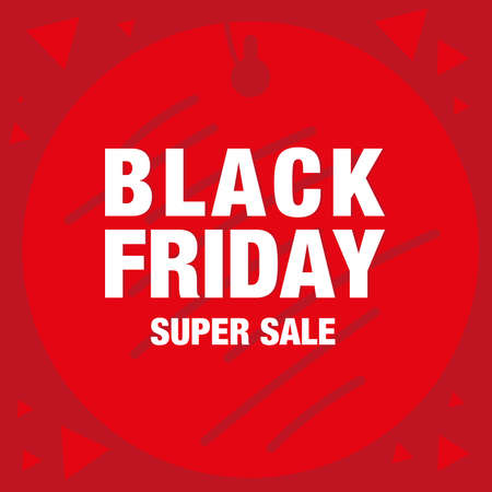 Black friday background Super saleのイラスト素材