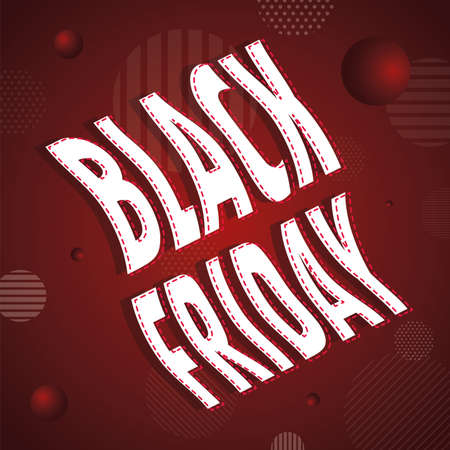 Black friday template with text Vectorのイラスト素材