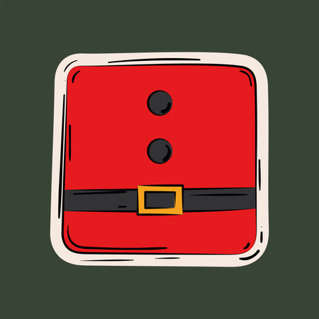 Isolated colored wrapped gift sketch icon Vectorのイラスト素材