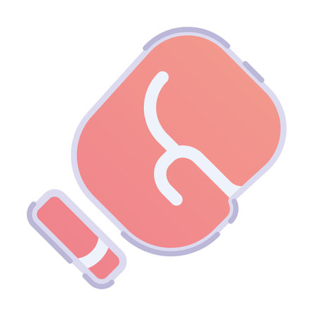 Isolated colored boxing glove icon Vectorのイラスト素材