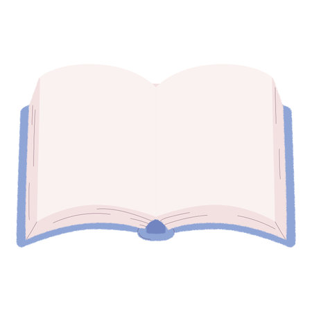Isolated colored open book sketch icon Vectorのイラスト素材