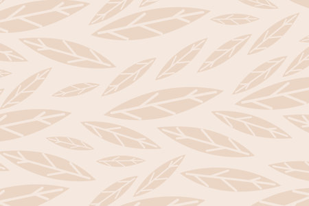 Flowers and leaves background Wallpaper Vectorのイラスト素材