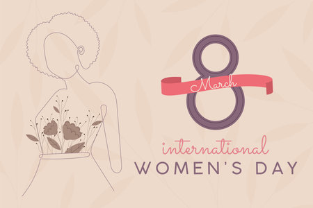 Happy women day card Vectorのイラスト素材