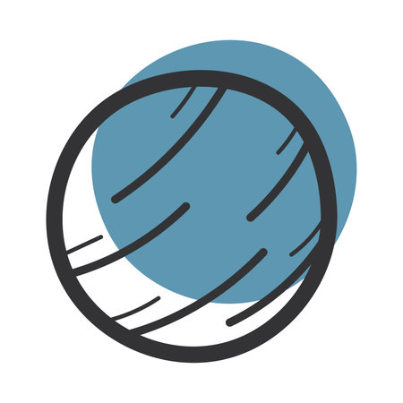 Ball sketch icon Hand Draw Vectorのイラスト素材