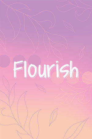 Colorful gradient background with motivational text Vector