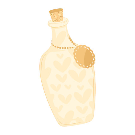 Colored potion flask icon Vectorのイラスト素材