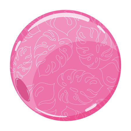 Colored beach ball Summer icon Vector illustrationのイラスト素材