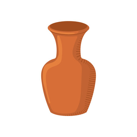 Simple pot for modern home decoration, Vectorのイラスト素材