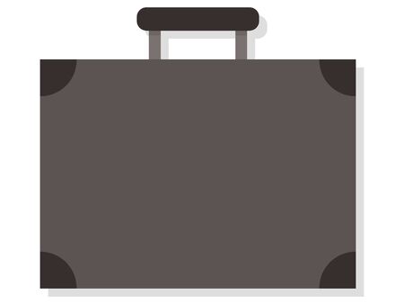 Simple 3D Illustration of a Briefcaseのイラスト素材