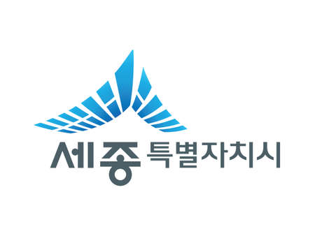 Vector Illustration of the South Korean Special self-governing city of Sejong Flagのイラスト素材