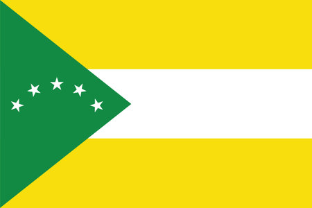 Official vector flag of the Panamanian PanamÃ¡ Oeste provinceのイラスト素材