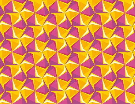 hexagon geometric saemless background.  Retro hipster violet warm color backgrounds. greeting cardのイラスト素材