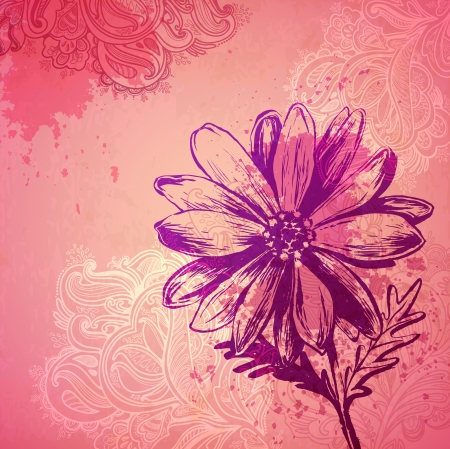 Hand drawn graphic for your design  All elements were placed in clipping mask and are easy to editのイラスト素材