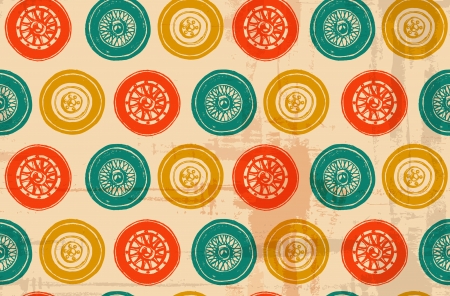 seamless texture vintage car wheelのイラスト素材