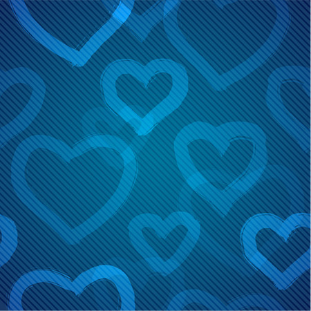 hearts design template のイラスト素材