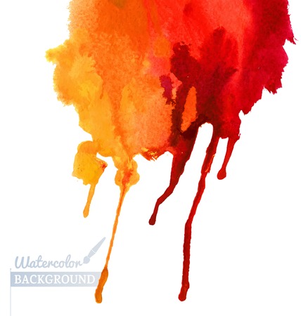 watercolor background texture with streaks. Abstract hand painted backgrounds. Watercolor composition.のイラスト素材