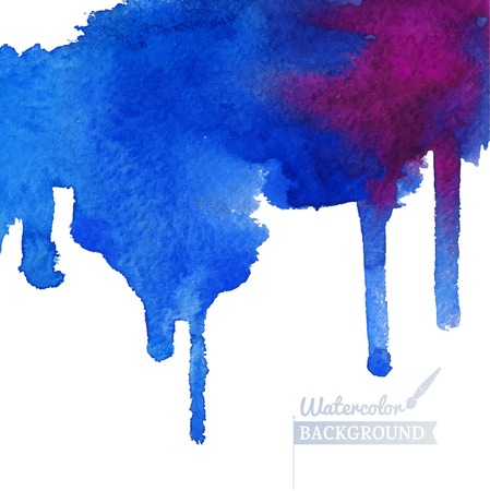 watercolor background texture with streaks. Abstract hand painted backgrounds. Watercolor composition.のイラスト素材