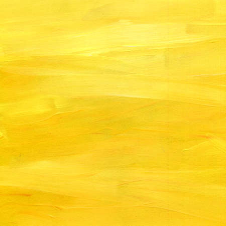 Yellow square paint raster background. brash strokes texture. Hand drawn splashes.の写真素材