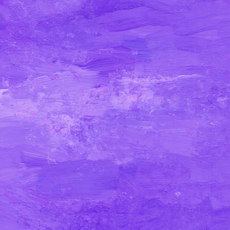 Violet square paint raster background. brash strokes texture. Hand drawn splashes.の写真素材
