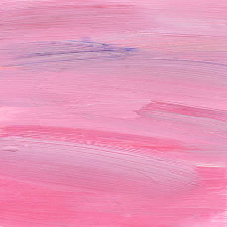 Pink square paint raster background. brash strokes texture. Hand drawn splashes.の写真素材