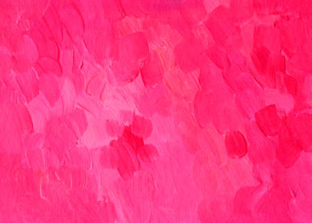 Bright Pink Purple paint raster background. Hand Drawn brash strokes texture.の写真素材