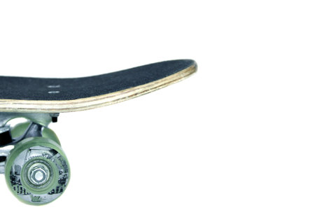 Skateboard on white background isolatesの写真素材