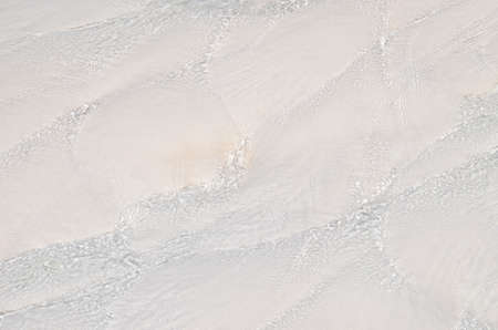 Water pattern on a sandの写真素材