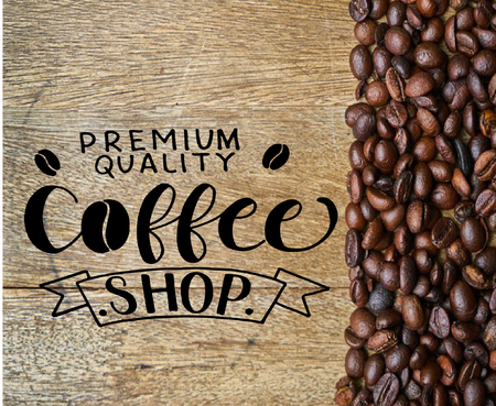 Hand drawnCoffee Shop Premium Qualityの写真素材