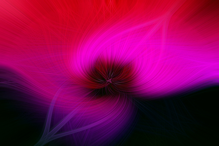 Colorful technology design wallpaper with flowing wavy lines and creative composition, abstract backgroundの写真素材
