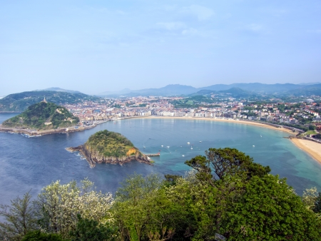 San Sebastian panorameの写真素材