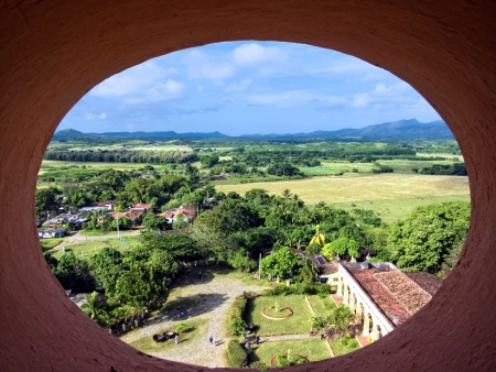 View of Old Manaca Iznaga, Cubaの写真素材