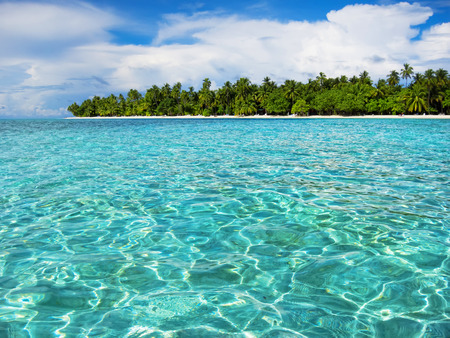 Maldives beachの写真素材