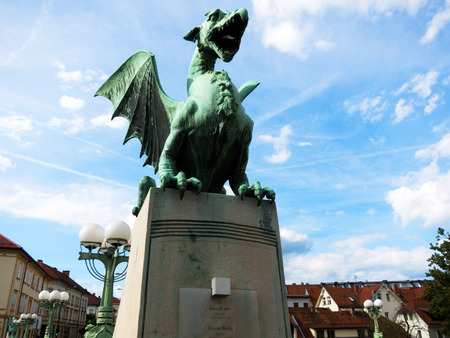 Dragon of Ljubljanaの写真素材