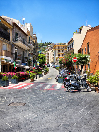 Taormina, Sicilyの写真素材
