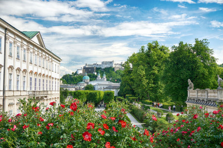 View of Salzburg, Austria, Europe