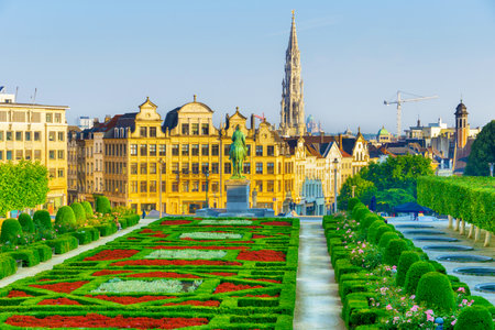 View on Brussels, Belgiumの写真素材