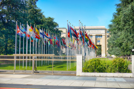 United Nations building, Geneva, Switzerland