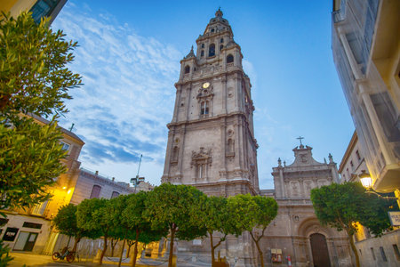 Cathedral of Murcia, Spainの写真素材