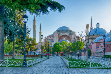 Hagia Sophia, Istanbul, Turkeyの写真素材