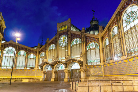 Central market, Valencia, Spainの写真素材