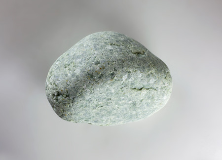 jadeite stone isolated on white backgroundの写真素材