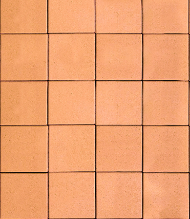 Orange floor tiles pattern. Natural Background textureの写真素材
