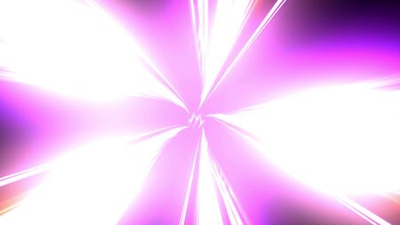 Abstract Hyperspeed jump on space, out space travel. 3d illustration.の写真素材