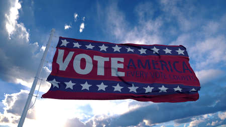 United States Presidential Election, 2020. 3d rendering
