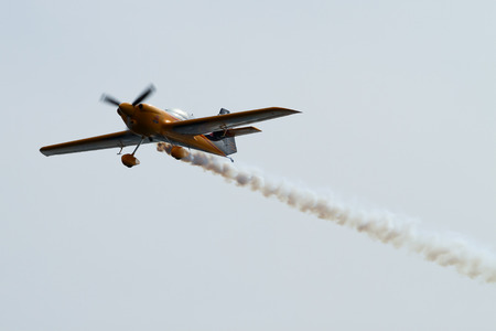 ROVINJ, CROATIA, APRIL 13  Red Bull Air Race World Championship 2014 on April 13, 2014 in Rovinj 