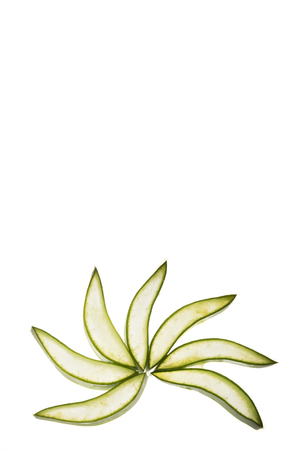 aloe slicesの写真素材